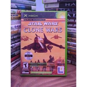 CIB Star Wars Clone Wars and Tetris Worlds on Xbox Original